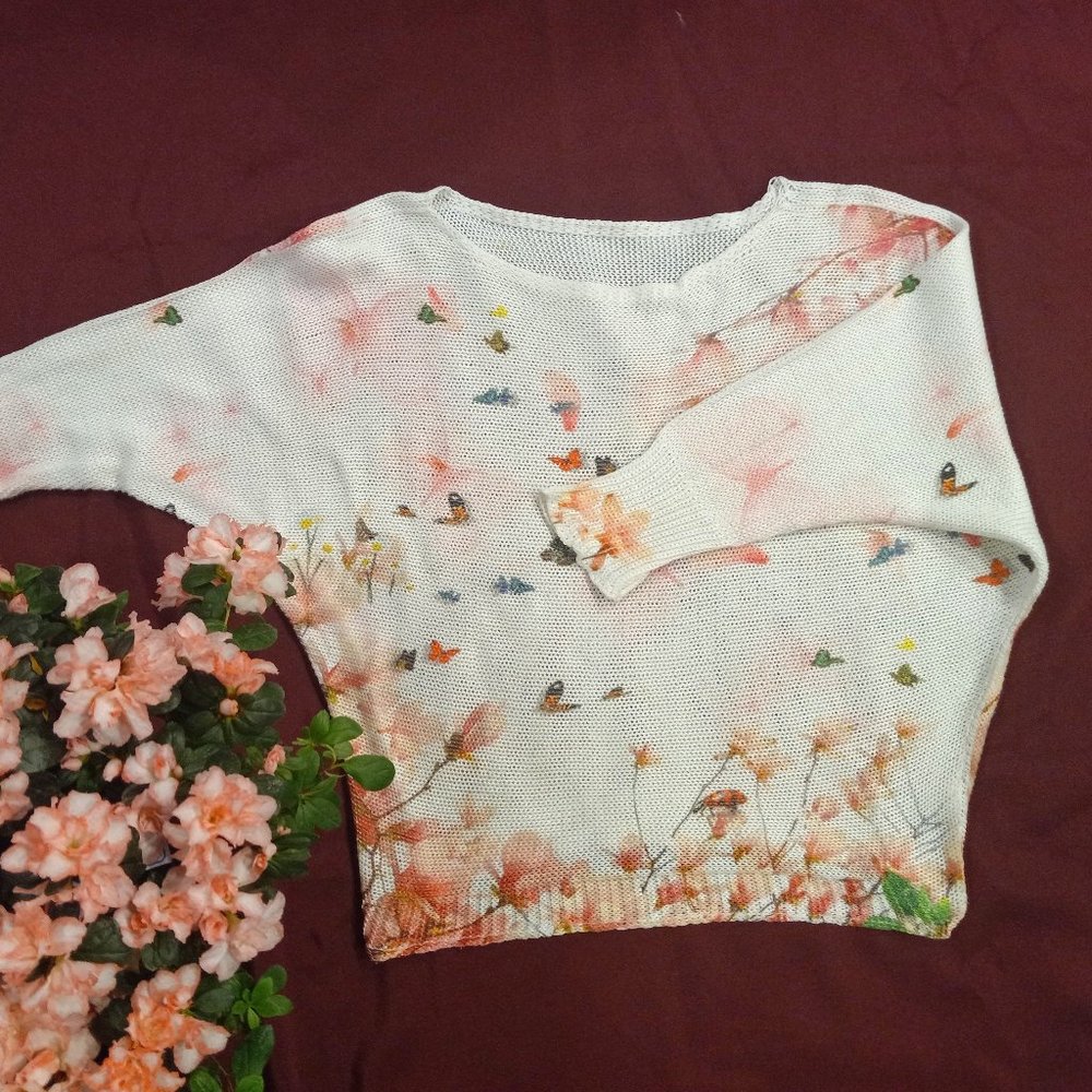 Soft Butterfly Sweater - Picture 1 of 3